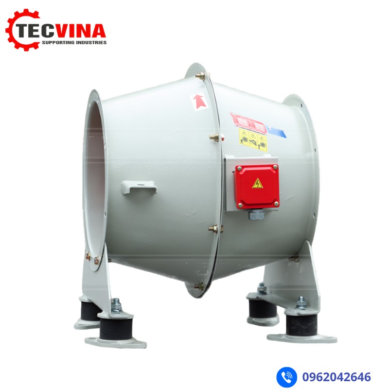 Quạt hướng trục tăng áp cầu thang AXP-5-D